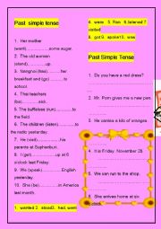 English Worksheet: present simple