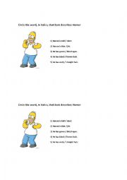 English Worksheet: Physical description