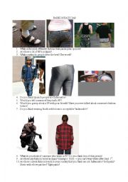 English Worksheet: Fashion Mistakes
