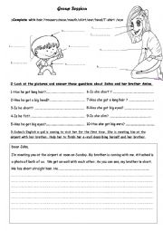 English Worksheet: Description