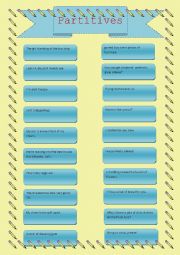English Worksheet: Partitives 3