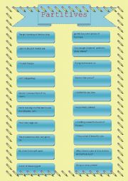 English Worksheet: Partitives 3