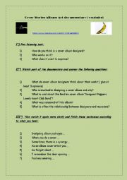 English Worksheet: Cover album storie art - video