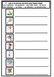 English Worksheet: Present Simple Tense