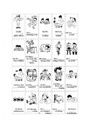 English Worksheet: is am are