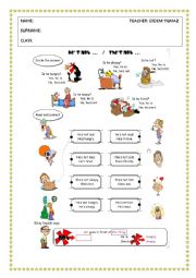 English Worksheet: Feelings and verb BE