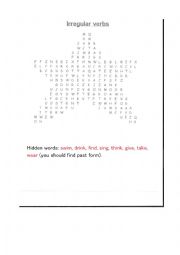 English Worksheet: Irregular verbs (Past Simple)