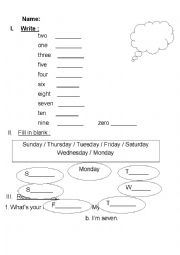 English Worksheet: Toy and colors