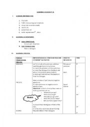 English Worksheet: LESSON PLAN: TALKING ABOUT A TRIP 