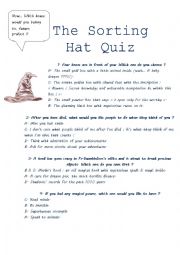 The Sorting Hat Quiz 