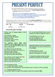 English Worksheet: Present Perfect versus Simple Past