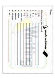 English Worksheet: Needs and Wants