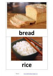 English Worksheet: Food - Flashcards part 2