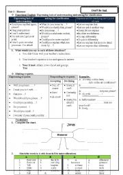 English Worksheet: Humour