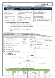 English Worksheet: Humour