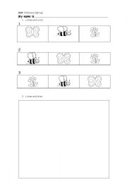 English Worksheet: Spring listening
