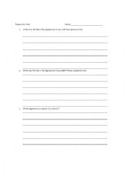 English Worksheet: Depression Quiz