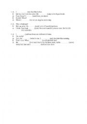English Worksheet: present perfect