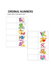 ORDINAL NUMBERS