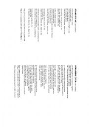 English Worksheet: Songs by John Lennon