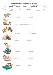 Lets work with prepositions!