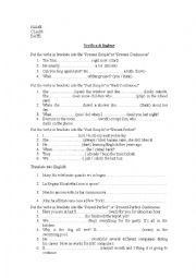 test tenses
