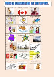 English Worksheet: Speaking cards verb + infinitive