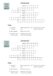 VAN GOGH Crossword