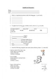 English Worksheet: Health problems