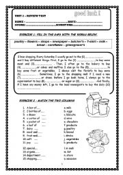 English Worksheet: review exercises