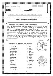 English Worksheet: review exercises