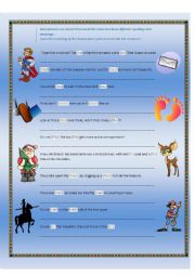 English Worksheet: Homophones