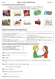 English Worksheet: English Secondary Schools 1. Group Session