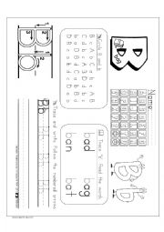 Alphabet Worksheets - B