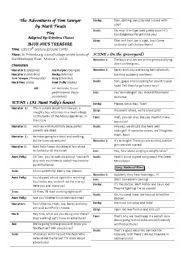 English Worksheet: THE ADVENTURES OF TOM SAWYER