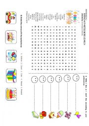 English Worksheet: Birthday parties Likes and Dislikes