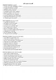 English Worksheet: PASSIVE VOICE - REVISION 