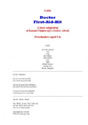 English Worksheet: Doctor First-Aid-Kit