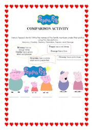 Peppa Pig Comparisons