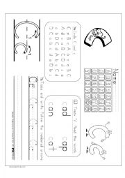 English Worksheet: Alphabet Worksheets - C