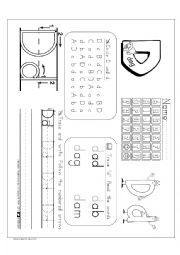 English Worksheet: Alphabet Worksheets - D