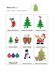 Christmas Worksheet Beginners