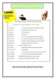 English Worksheet: Phrasal Verbs with Down 4