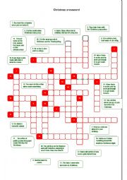 Xstmas crossword