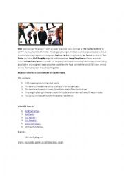 English Worksheet: Bands: INXS