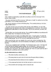 English Worksheet: past modals- relative pronouns