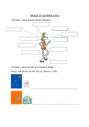 English Worksheet: Muzzy in Gondoland 2