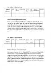 English Worksheet: Speaking card