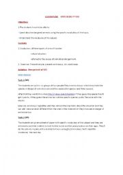 English Worksheet: Lesson plan leel B1-B2