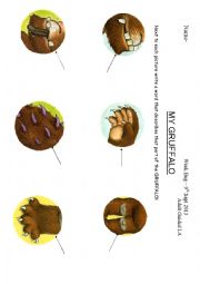 English Worksheet: Gruffolo description sheet